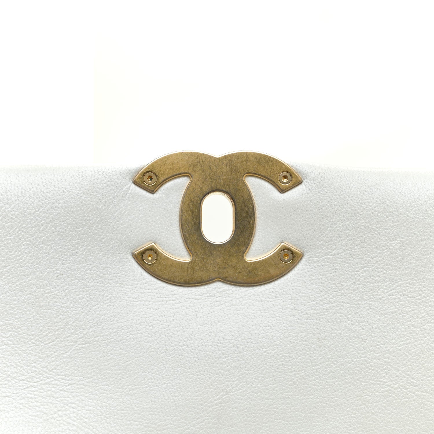 Chanel Lambskin Quilted Medium Chanel 19 Flap White 13 of 15