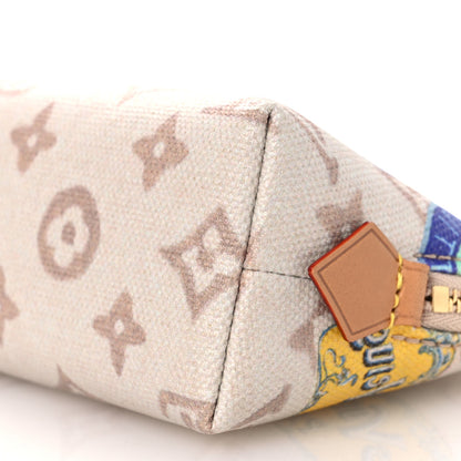 Louis Vuitton Monogram Flight Mode Cosmetic Pouch Dune 9 of 10