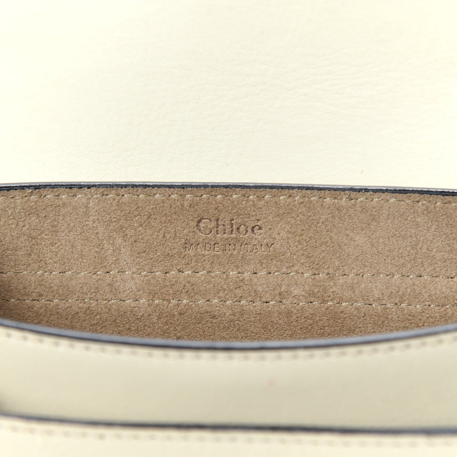 Chloe Calfskin Studded Mini Hudson Shoulder Bag Abstract White 6 of 10