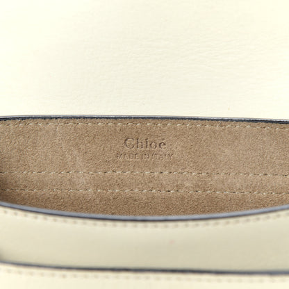 Chloe Calfskin Studded Mini Hudson Shoulder Bag Abstract White 6 of 10