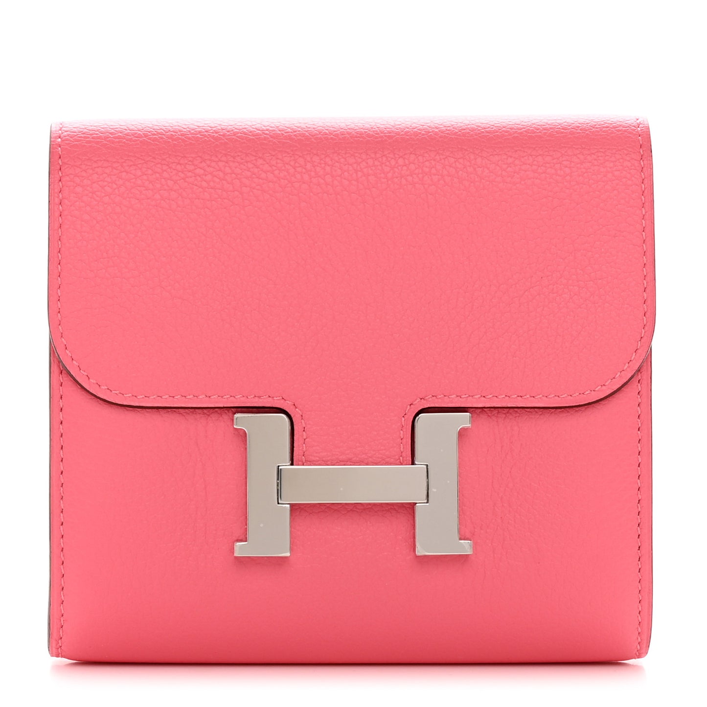 Evercolor Constance Compact Passant Wallet Rose Azalee