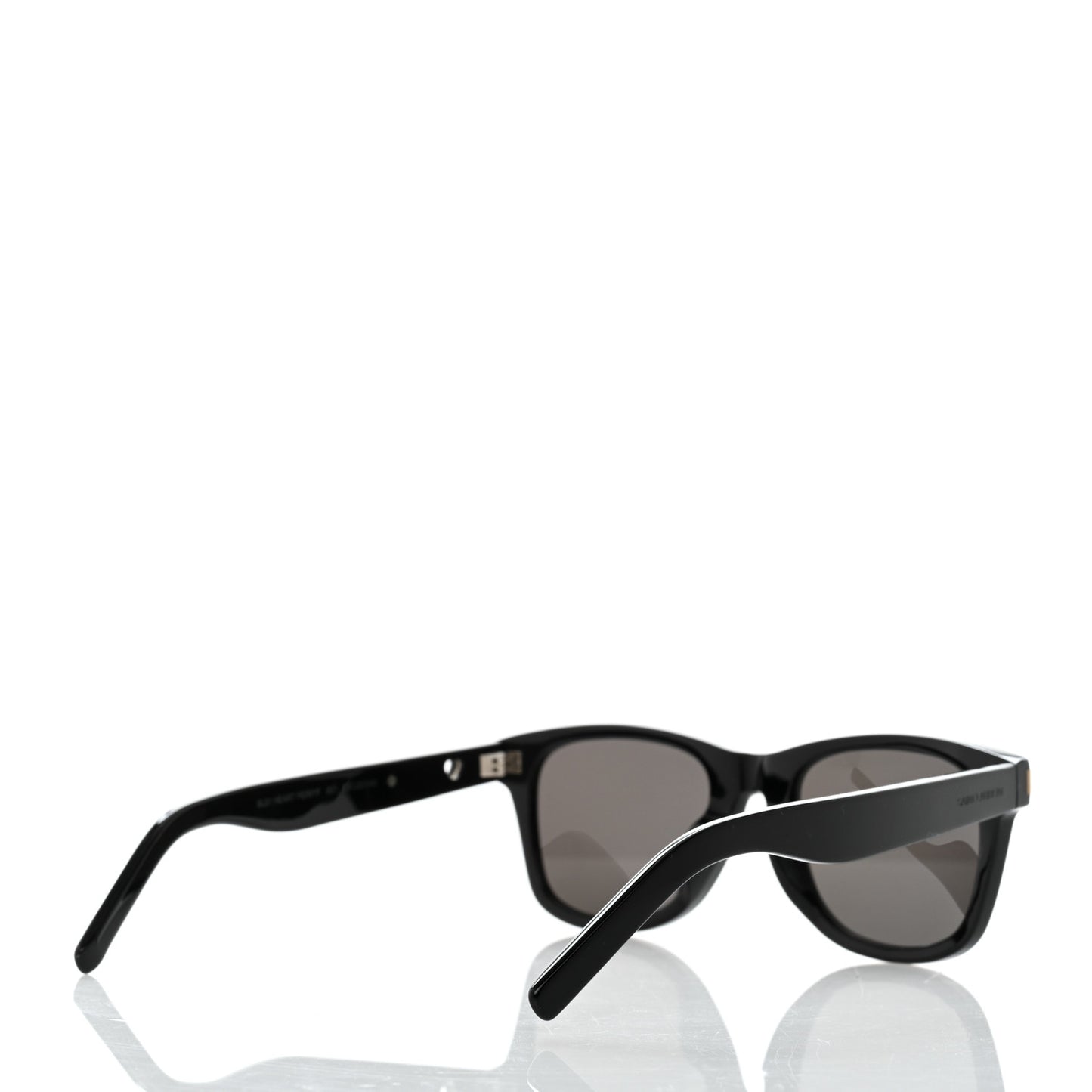 Acetate Heart Perf SL51 Sunglasses Black