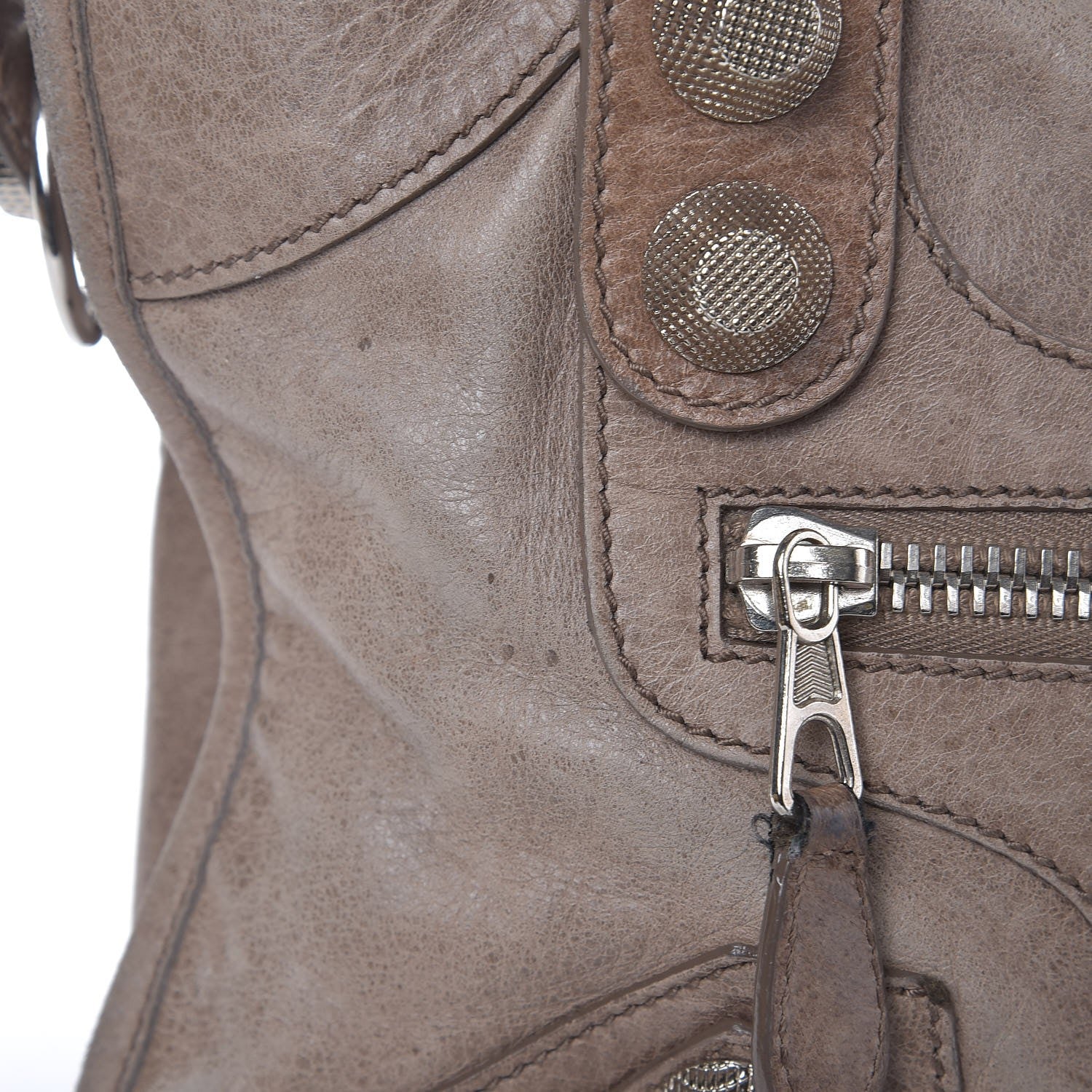 Balenciaga Agneau Giant 21 Silver Hardware City Noix 10 of 18