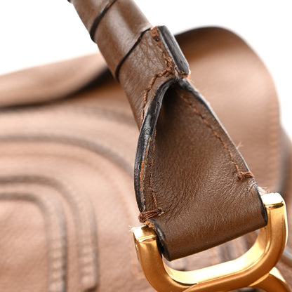 Chloe Calfskin Medium Marcie Satchel Tan 15 of 15