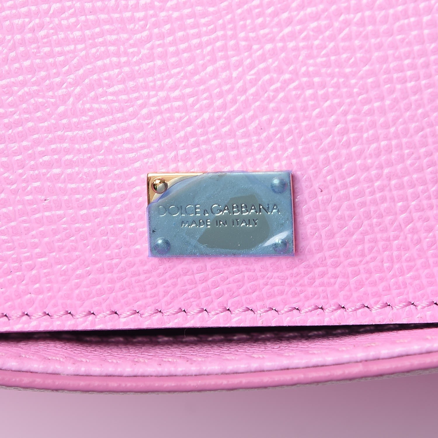 Dolce & Gabbana Dauphine Medium Miss Sicily Satchel Pink 6 of 9