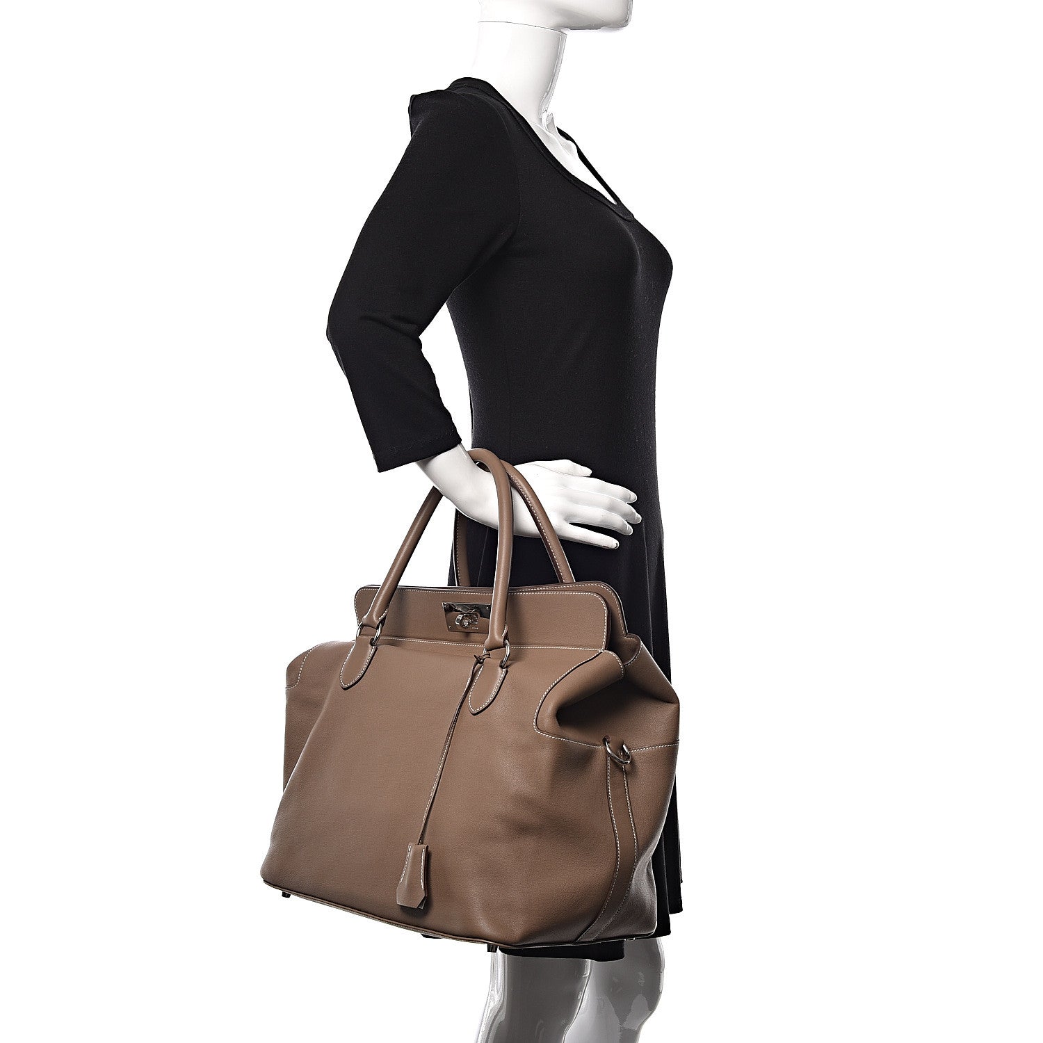 Hermes Swift Toolbox 33 Etoupe 2 of 9