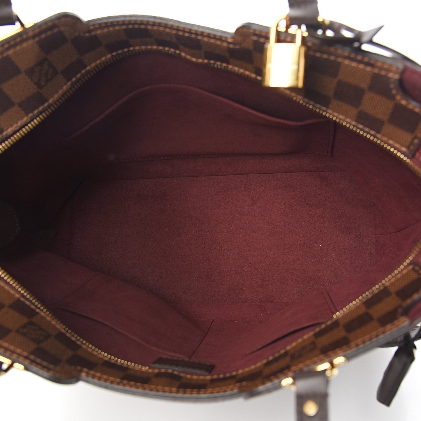 Damier Ebene Taurillon Jersey Bordeaux