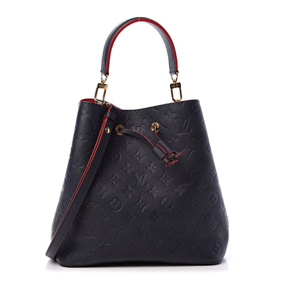 Louis Vuitton Empreinte Neonoe MM Marine Rouge 1 of 10