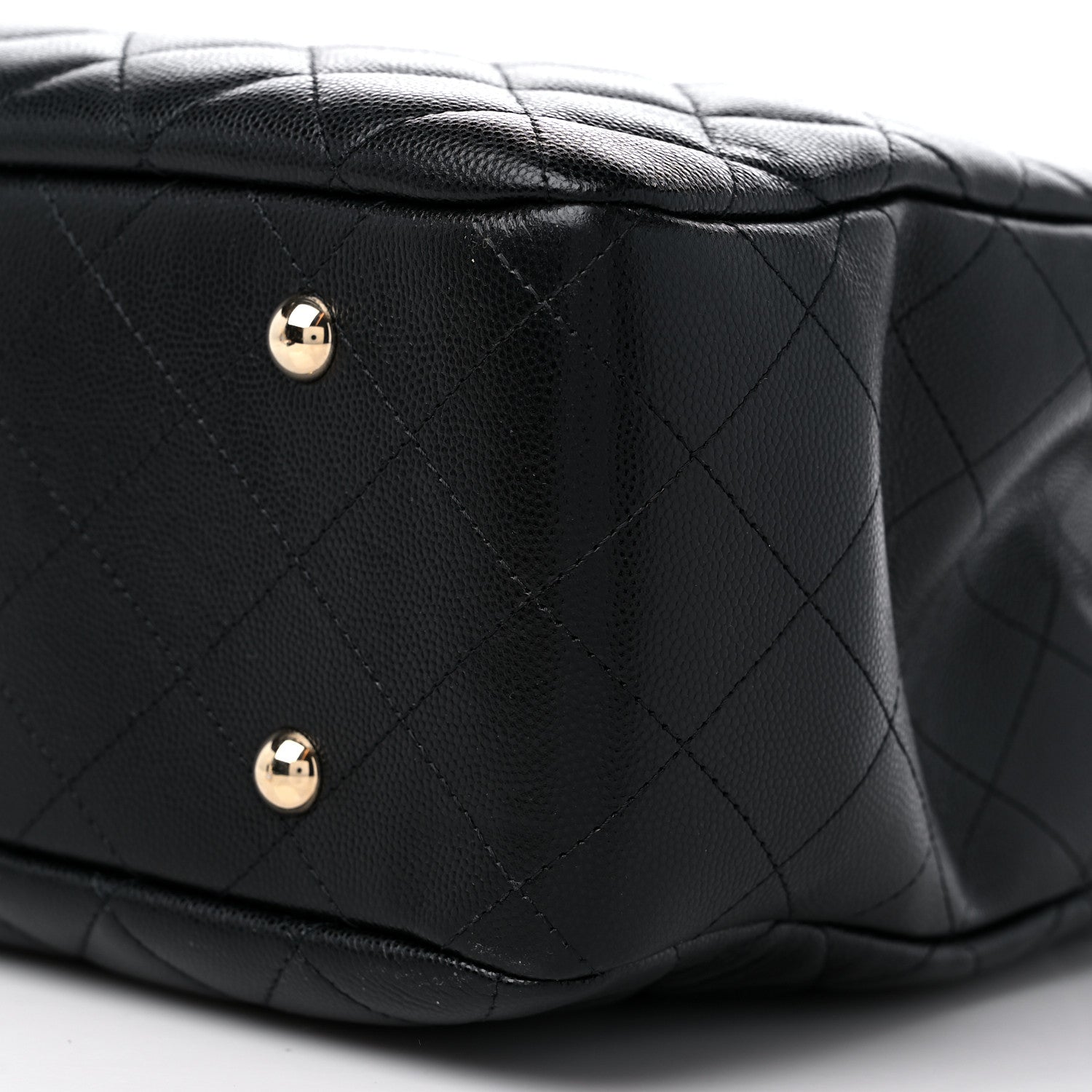 Chanel Caviar Quilted Large Shopping Tote Black 8 of 9