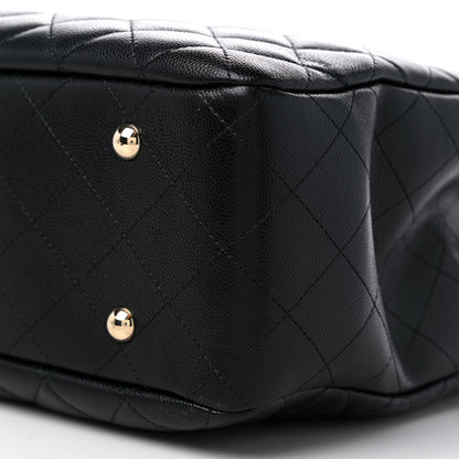 Chanel Caviar Quilted Large Shopping Tote Black 8 of 9
