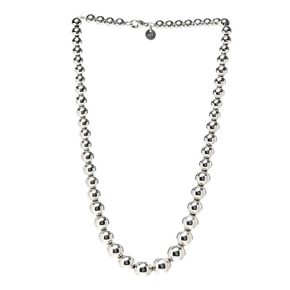 Tiffany Sterling Silver HardWear Graduated Ball Necklace 2 of 5