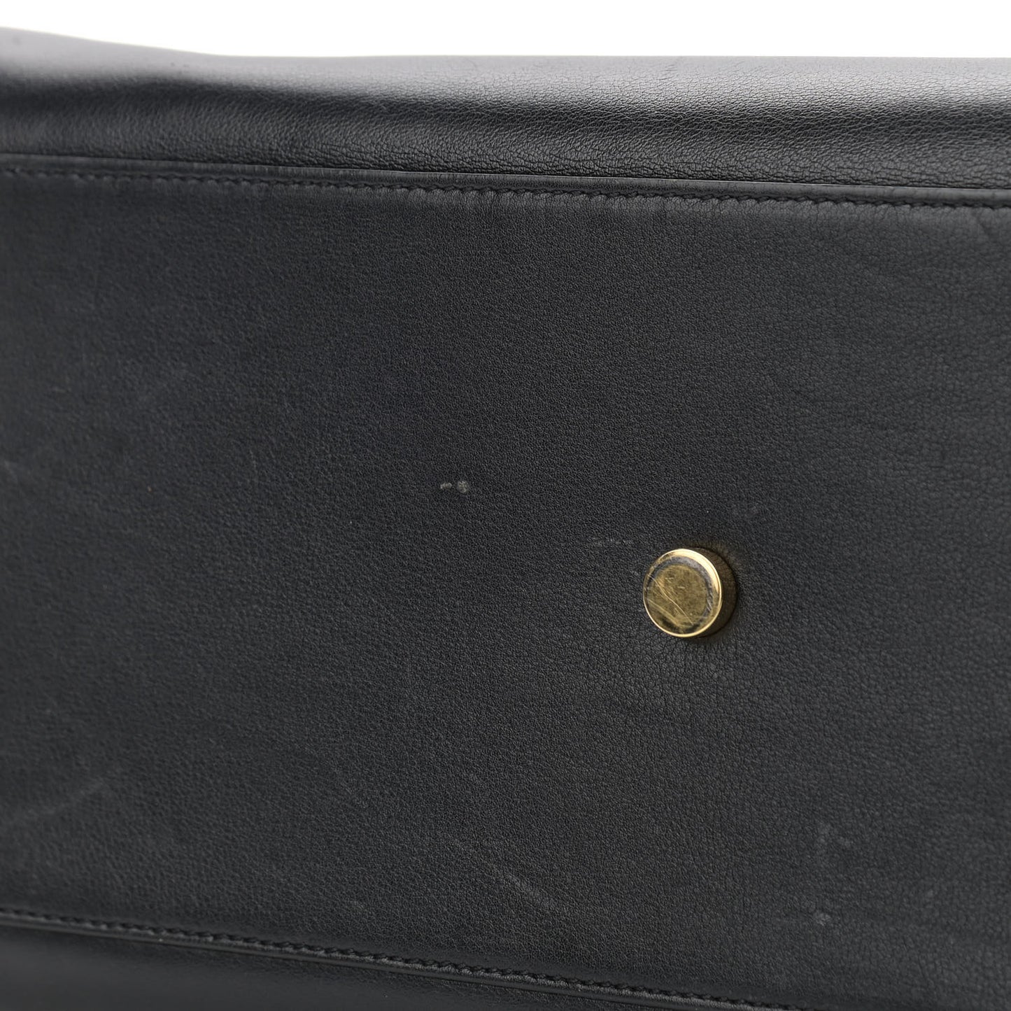 Calfskin Small Sac De Jour Black