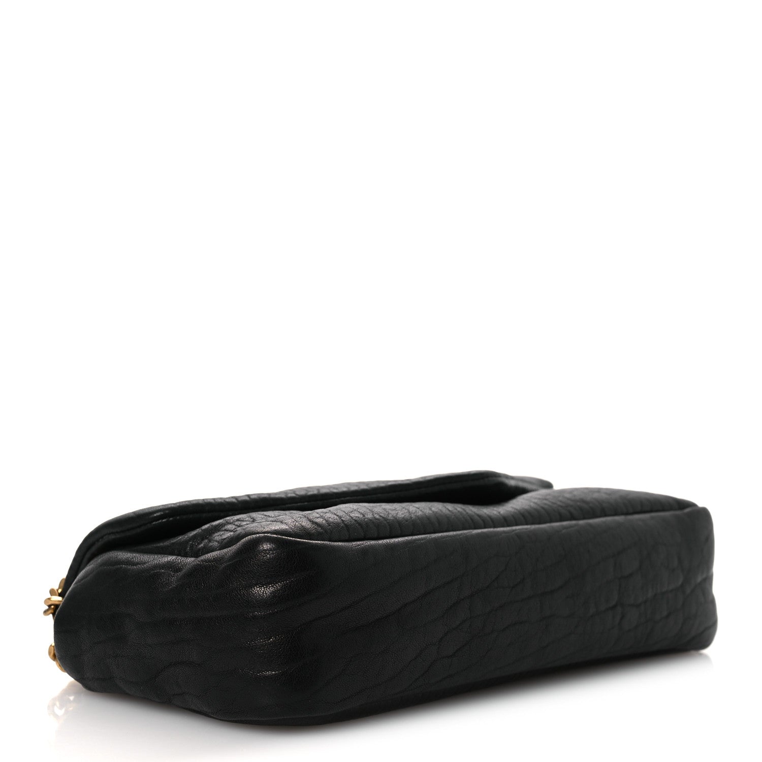 Saint Laurent Plunged Lambskin Calypso Black 4 of 10