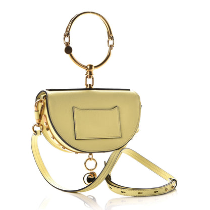 Chloe Calfskin Small Nile Bracelet Minaudiere Bag Lemonade 2 of 4