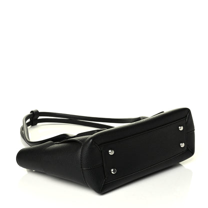 Bottega Veneta Grained Calfskin Maxi Intrecciato Small Arco Black 3 of 4