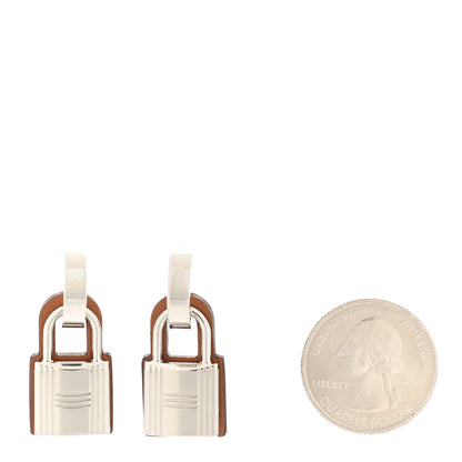 Hermes Palladium Swift O'Kelly Earrings Gold 2 of 5