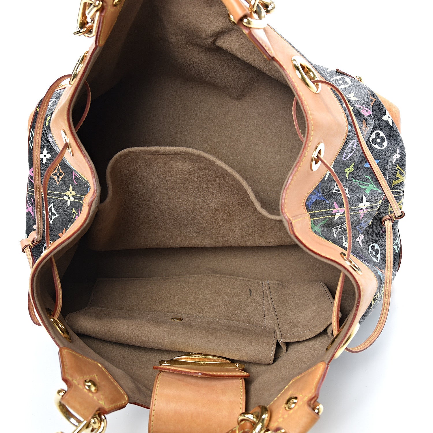 Louis Vuitton Monogram Multicolor Ursula Black 4 of 22
