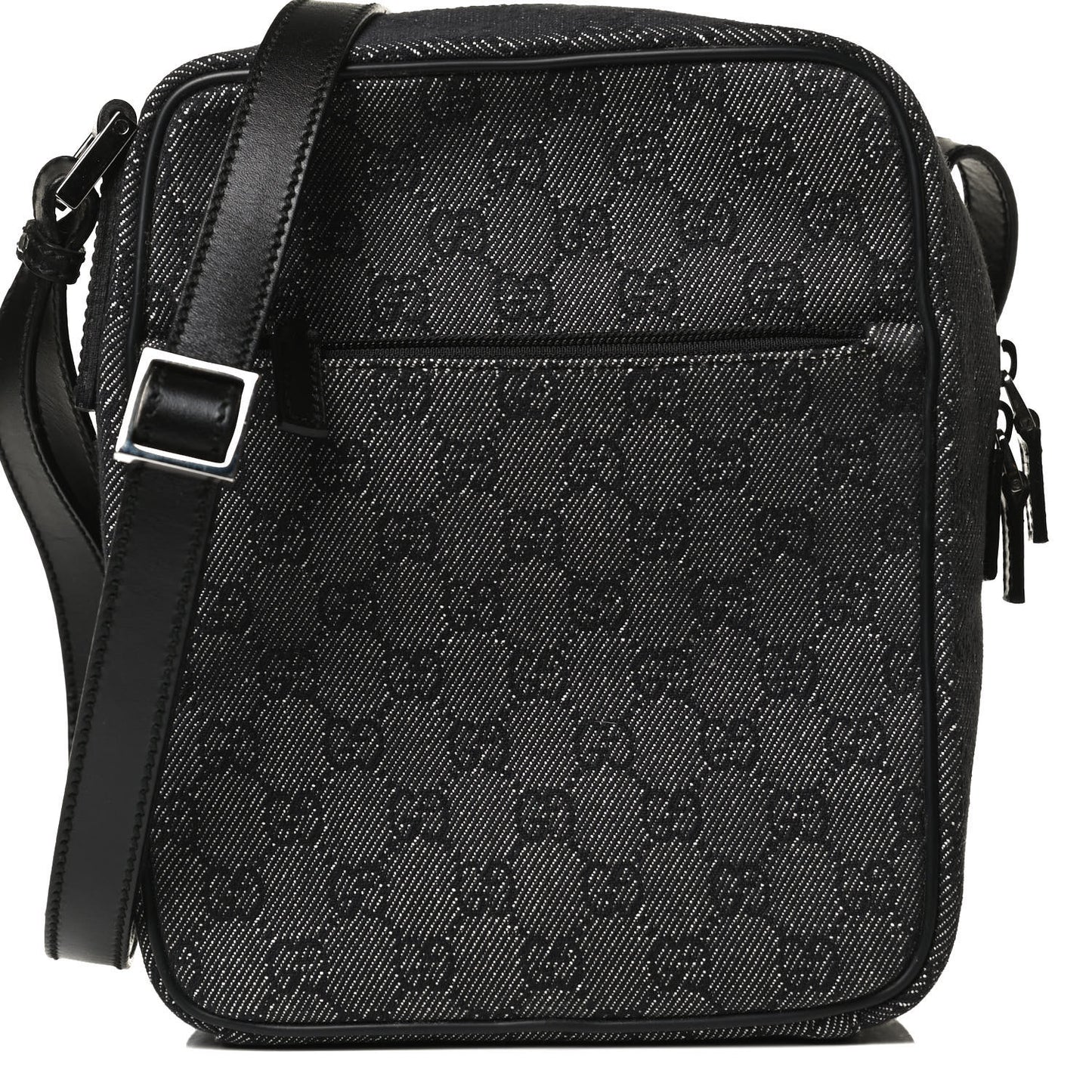 GG Monogram Flight Small Crossbody Bag Black