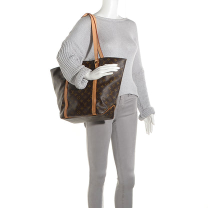 Louis Vuitton Monogram Sac Shopping Tote 2 of 7