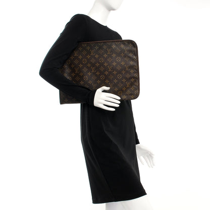 Louis Vuitton Monogram Poche Documents 39 Portfolio Case 2 of 8