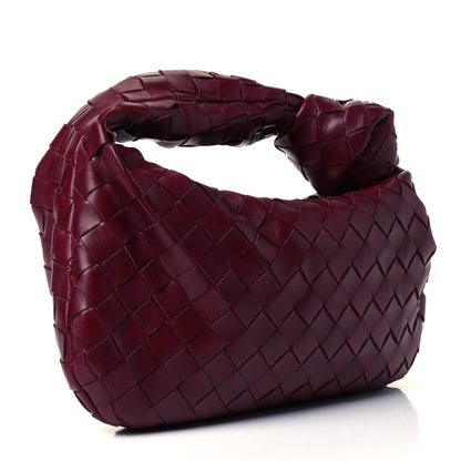 Bottega Veneta Nappa Intrecciato Mini Jodie Burgundy 2 of 4