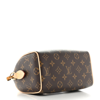 Louis Vuitton Monogram Speedy Bandouliere 20 Black 4 of 9