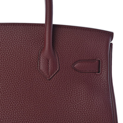 Hermes Togo Birkin 30 Bordeaux 26 of 31