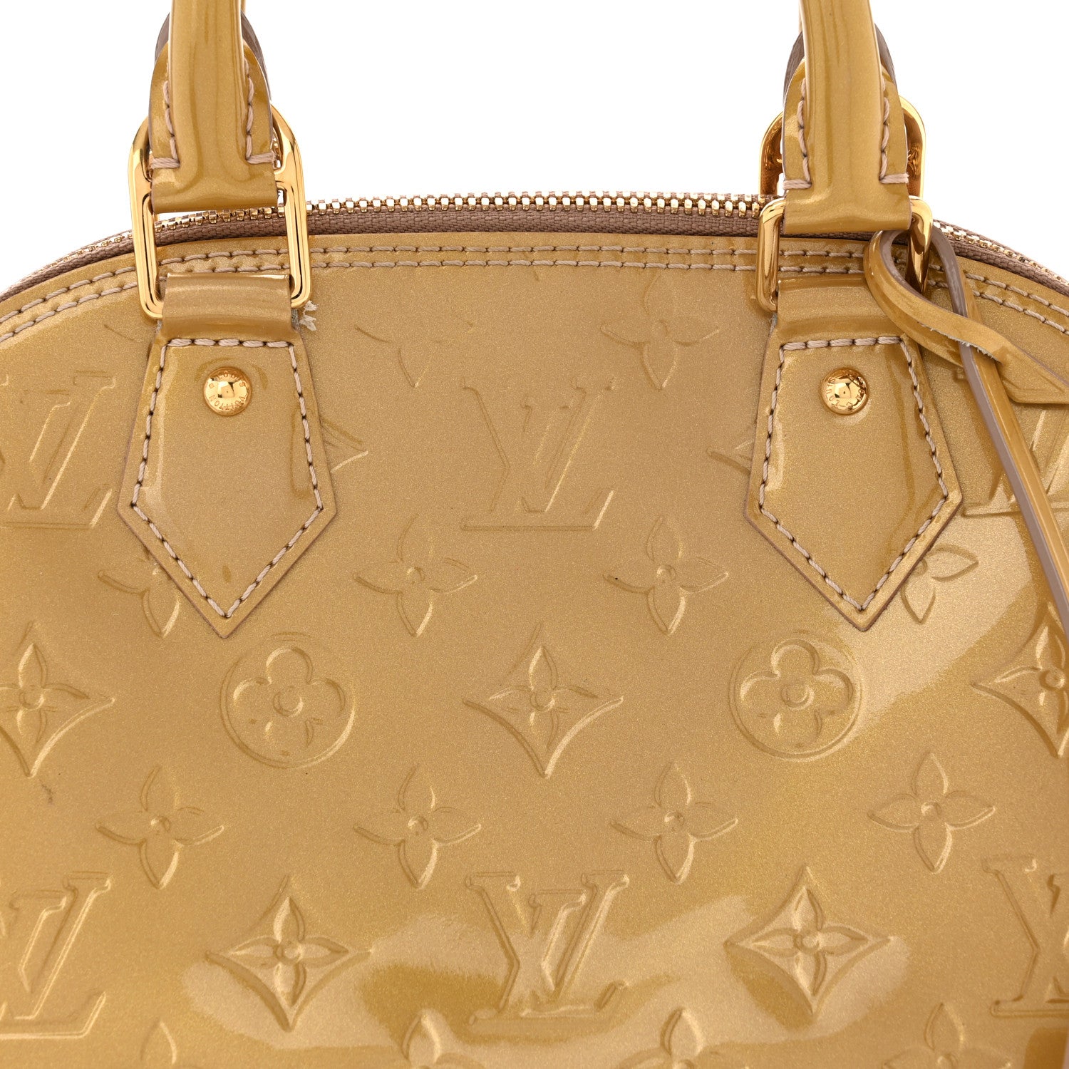 Louis Vuitton Vernis Alma BB Mordore 7 of 9
