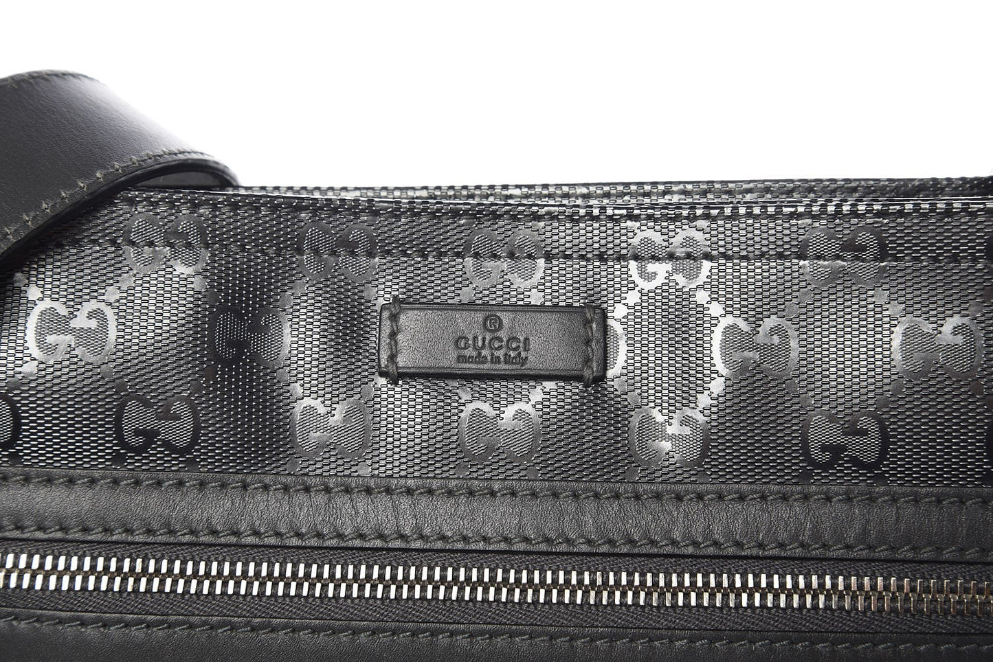 Imprime Monogram Small Flat Messenger Bag Platinum Grey
