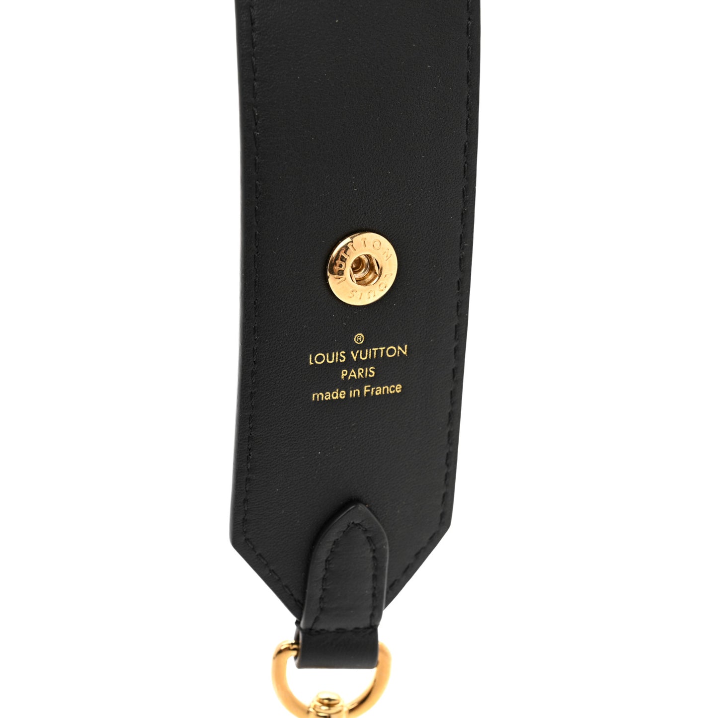 Monogram Adjustable Bandouliere Shoulder Strap Black