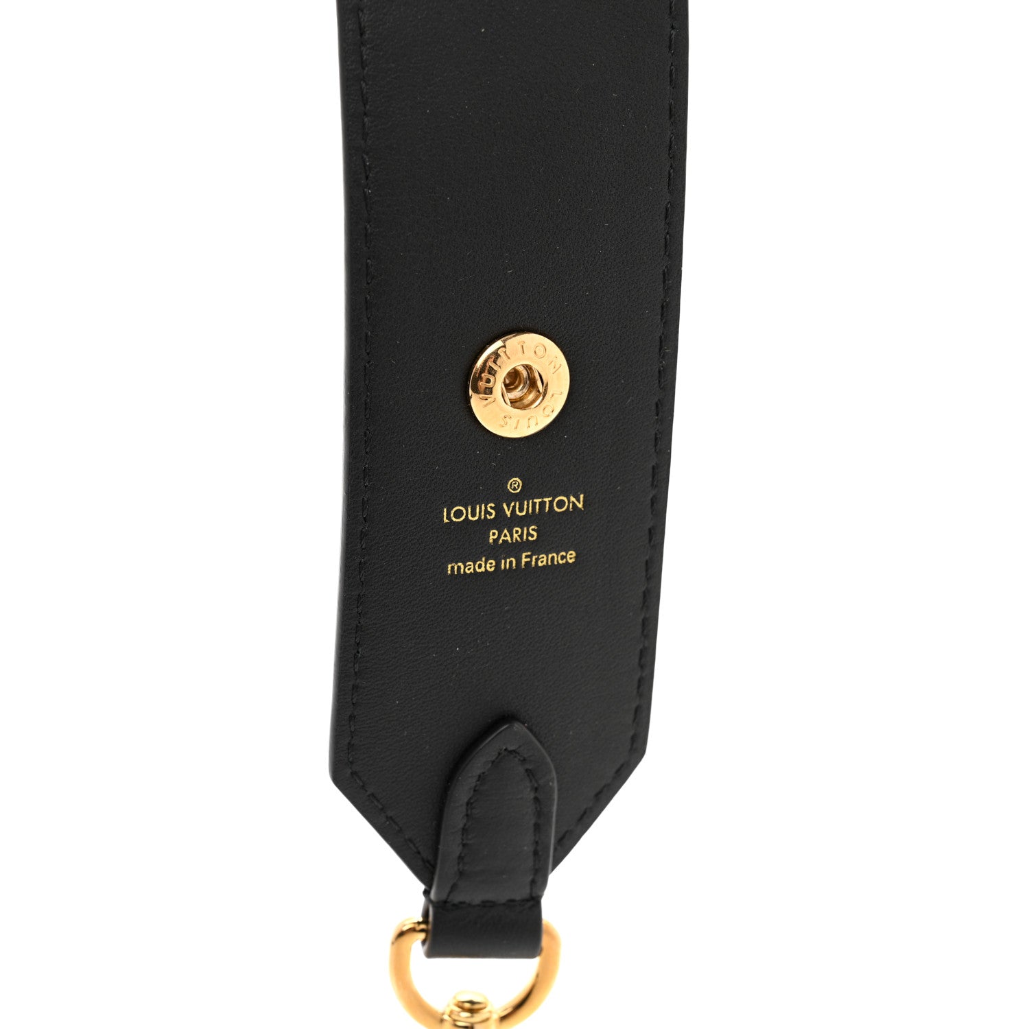 Louis Vuitton Monogram Adjustable Bandouliere Shoulder Strap Black 3 of 5