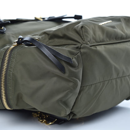 Burberry Nylon Large Rucksack Backpack Canvas Green 7 of 10
