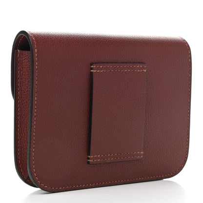 Hermes Evercolor Constance Slim Wallet Rouge H 4 of 10