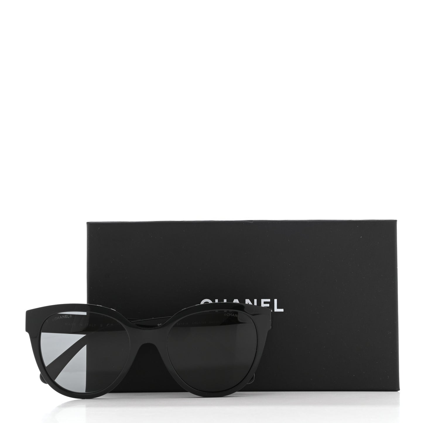 Acetate CC Butterfly Sunglasses 5414-A Black