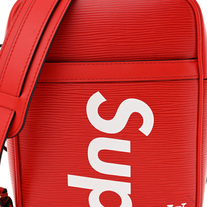 Louis Vuitton X SUPREME Epi Danube PM Red 7 of 11