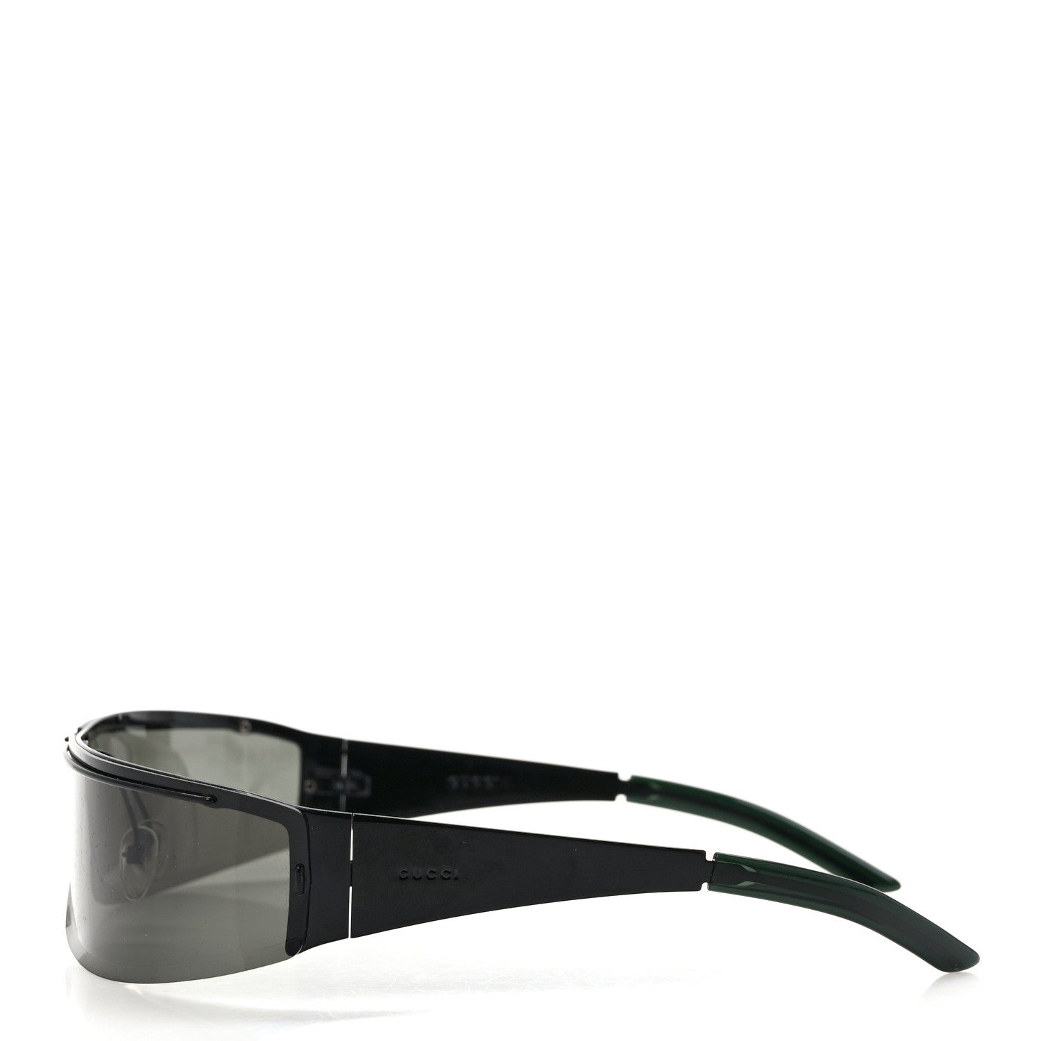 Gucci Metal Shield Sunglasses GG 1726/S Black 3 of 7