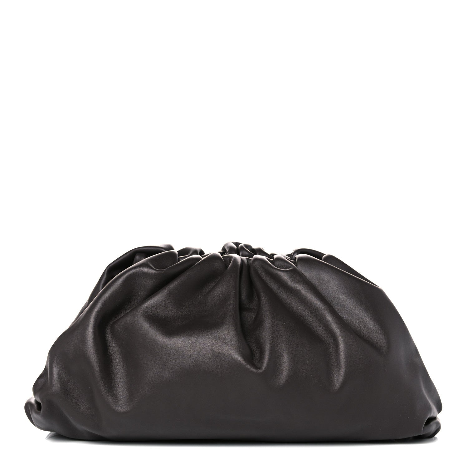 Bottega Veneta Smooth Butter Calf The Pouch Oversized Clutch Fondant 1 of 8