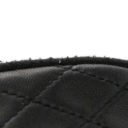 Saint Laurent Lambskin Quilted Gaby Zipped Pouch Black 12 of 12