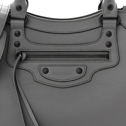 Balenciaga Smooth Calfskin Neo Classic Black Hardware S City Dark Grey 8 of 11