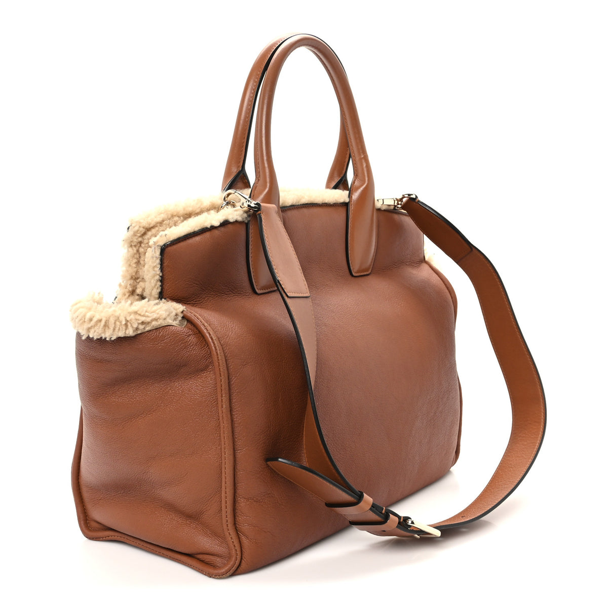 Sheepskin Shearling The Studio Bag Sella