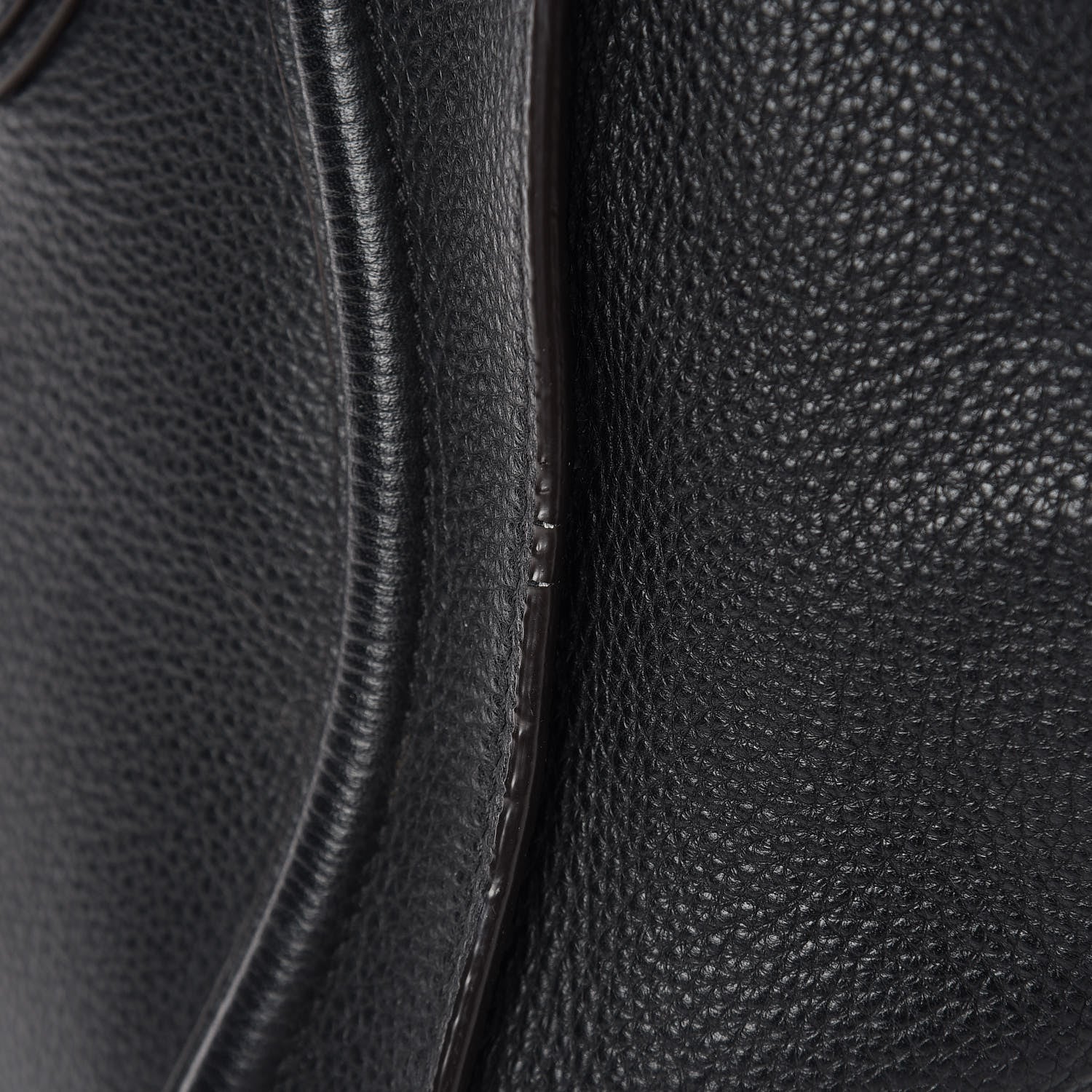 Celine Drummed Calfskin Mini Luggage Black 11 of 15
