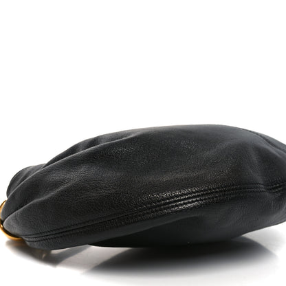 Chloe Grained Buffalo Small Bracelet Hobo Bag Black 9 of 11