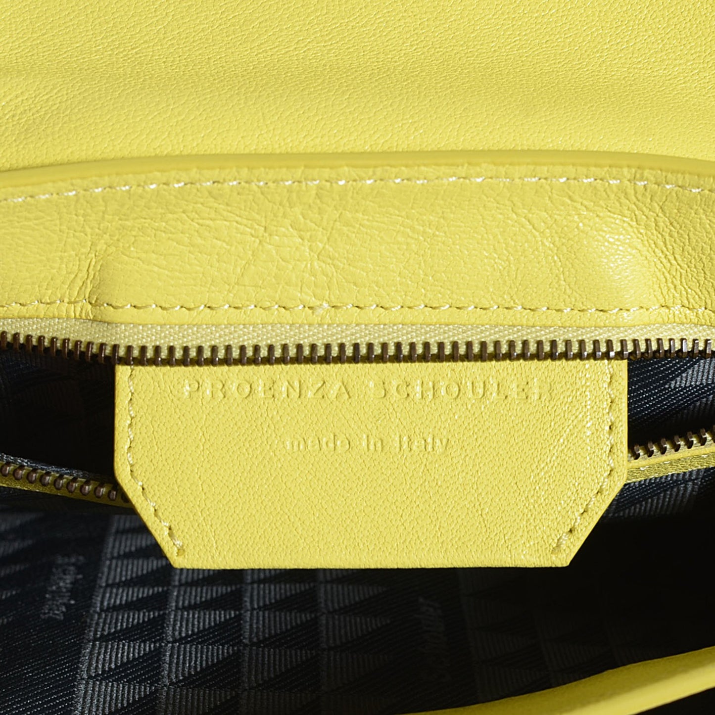 Lambskin PS1 Pochette Clutch Lemon