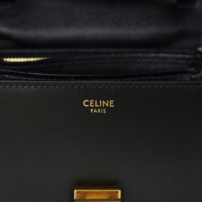 Celine Box Calfskin Small Classic Box Flap Bag Black 6 of 10
