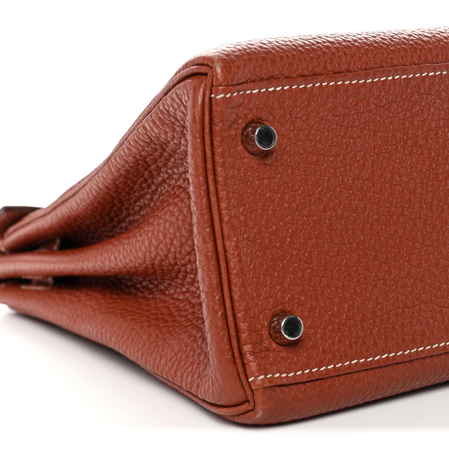 Hermes Togo Kelly Retourne 28 Sienne 9 of 13