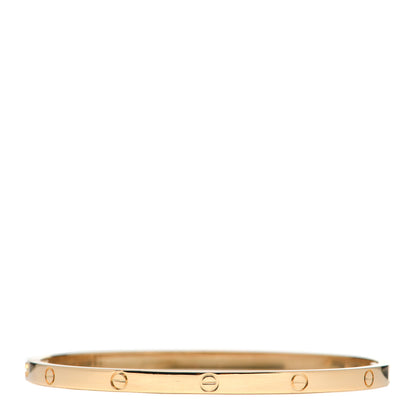 Cartier 18K Yellow Gold Small LOVE Bracelet 17 3 of 6