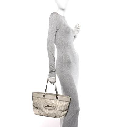 Gucci Guccissima Large Punch Tote Ivory 2 of 10