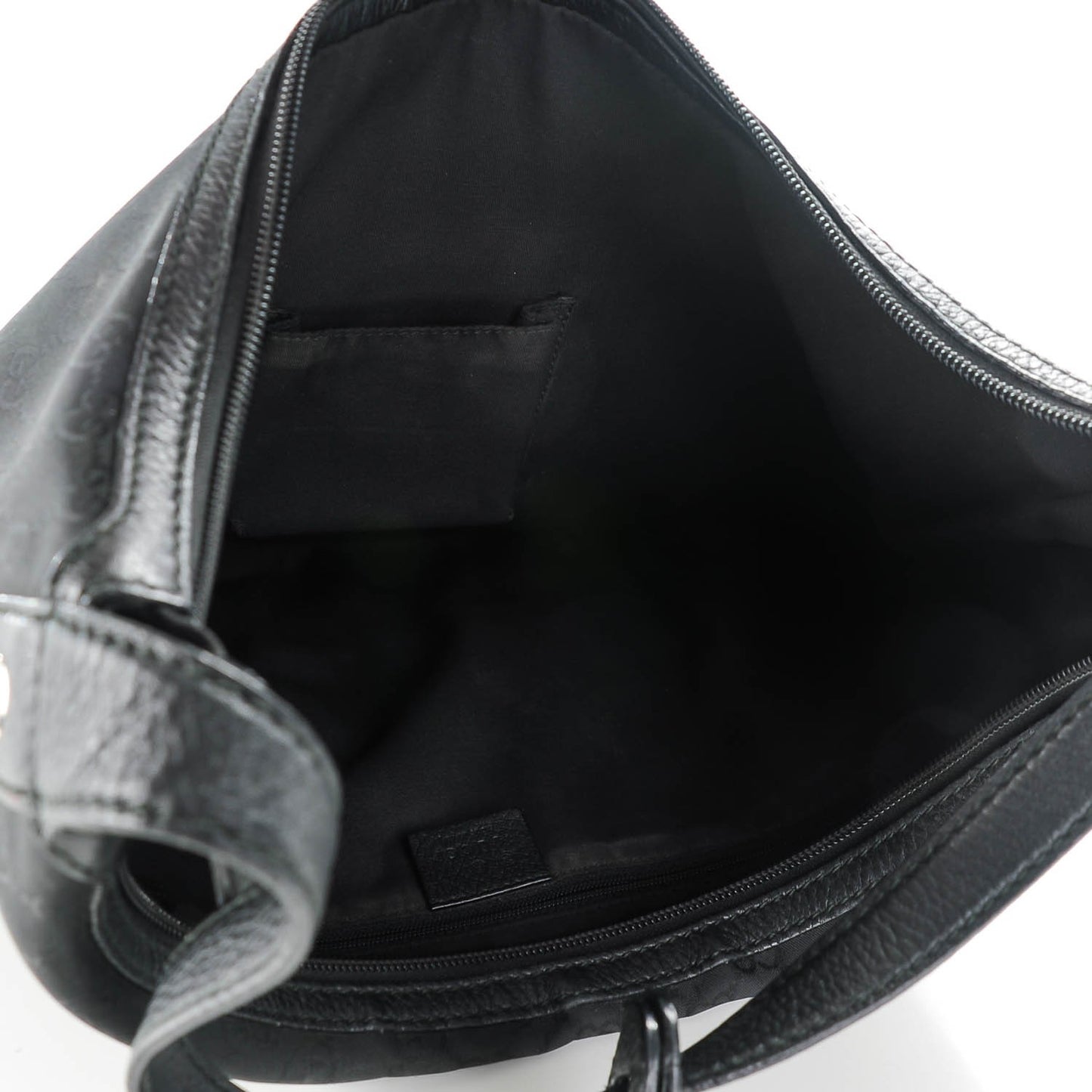 Nylon Monogram Large Princy Hobo Black