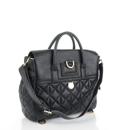 Mulberry Nappa Quilted Cara Delevingne Convertible Bag Black 3 of 7