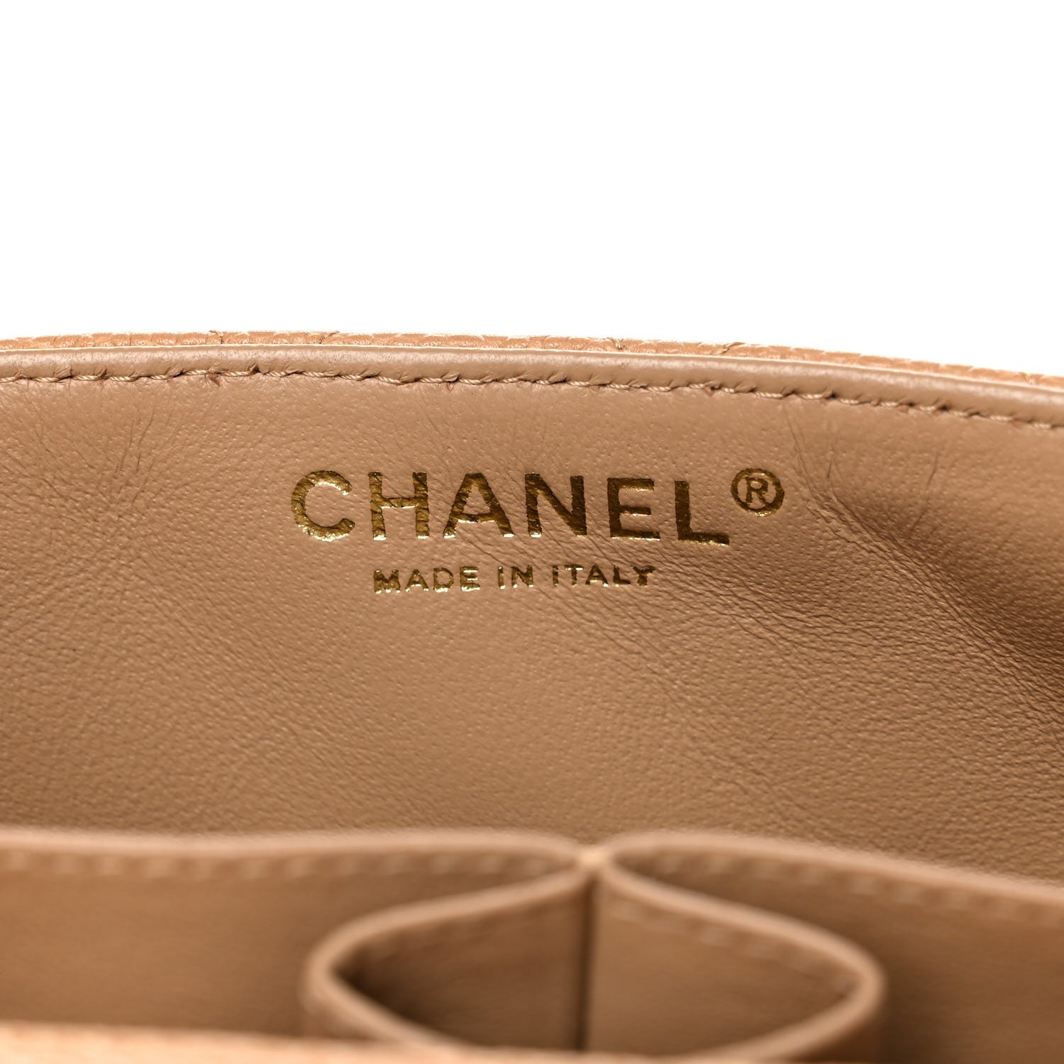 Chanel Caviar Quilted East West Flap Beige 5 of 8
